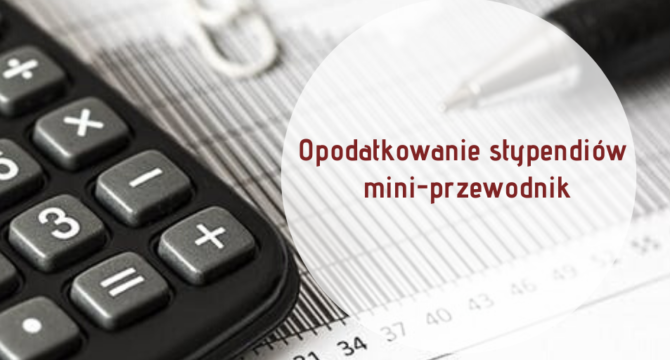 artykuł stypendia a podatki