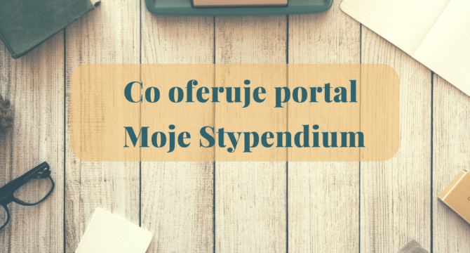 nowości i funkcje portalu Moje Stypendium grafika do artykułu