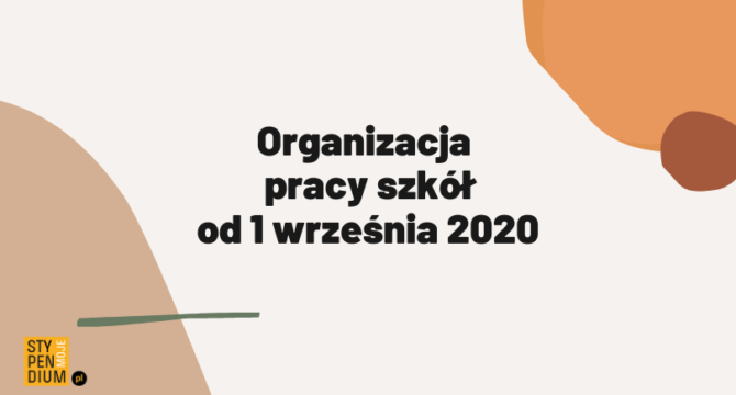 organizacja pracy szkół grafika