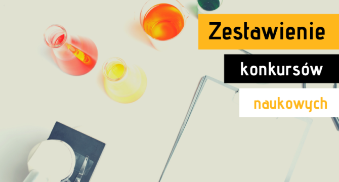 konkursy naukowe