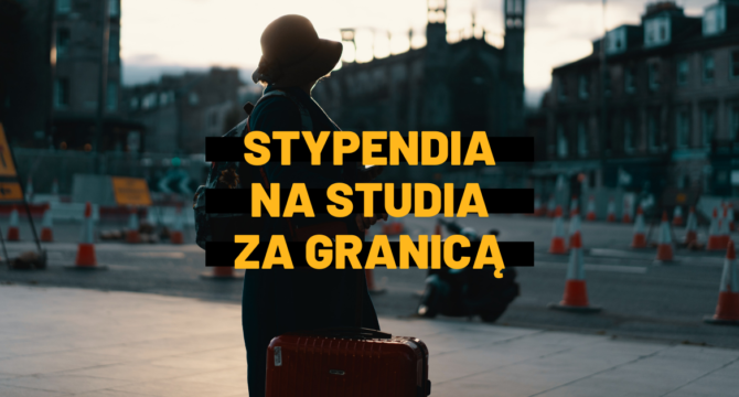 Grafika do artykułu - stypendia na studia za granicą