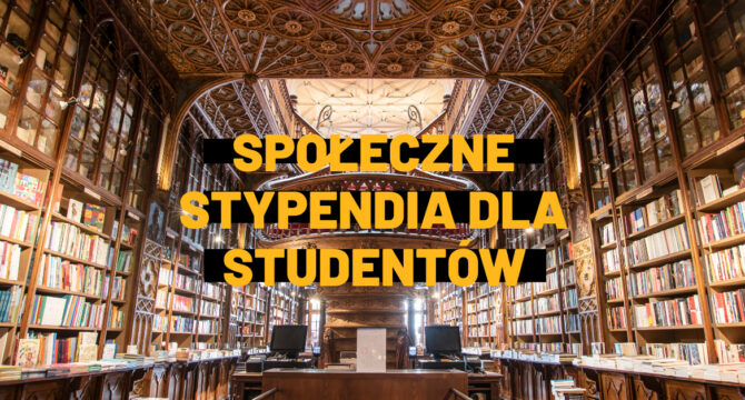 spoleczne stypendia dla studentow