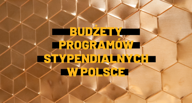 budzet programow stypendialnych w polsce