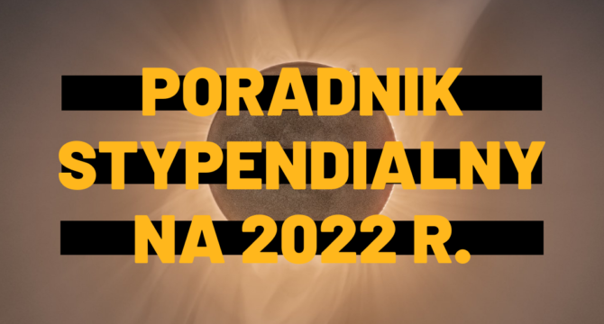 poradnik stypendialny na 2022