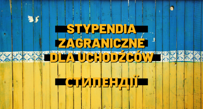 Stypendia zagraniczne dla uchodźców