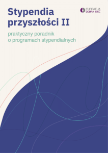 Okładka poradnika stypendia przyszłości II