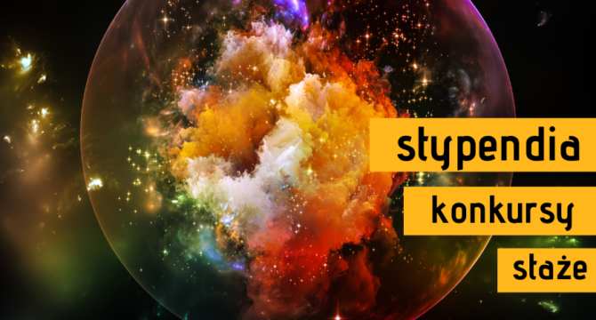 abstrakcyjna grafika ilustrująca Nowości tygodnia na MojeStypendium.pl