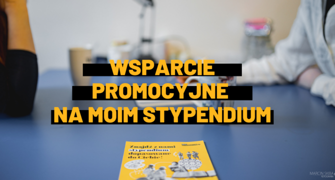 Promocja na portalu Moje Stypendium - baner