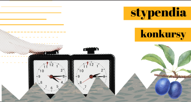 grafika ze śliwkami ilustrująca artykuł Nowe stypendia, konkursy w tym tygodniu 2